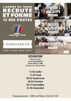09 Juin 2021 – Recrutement armée de Terre Soissons