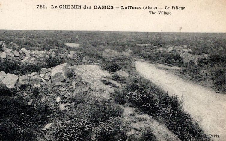Descriptif de la bataille - 3ème Génie 503 ème RAS Laffaux - 1418 Chemin  des Dames